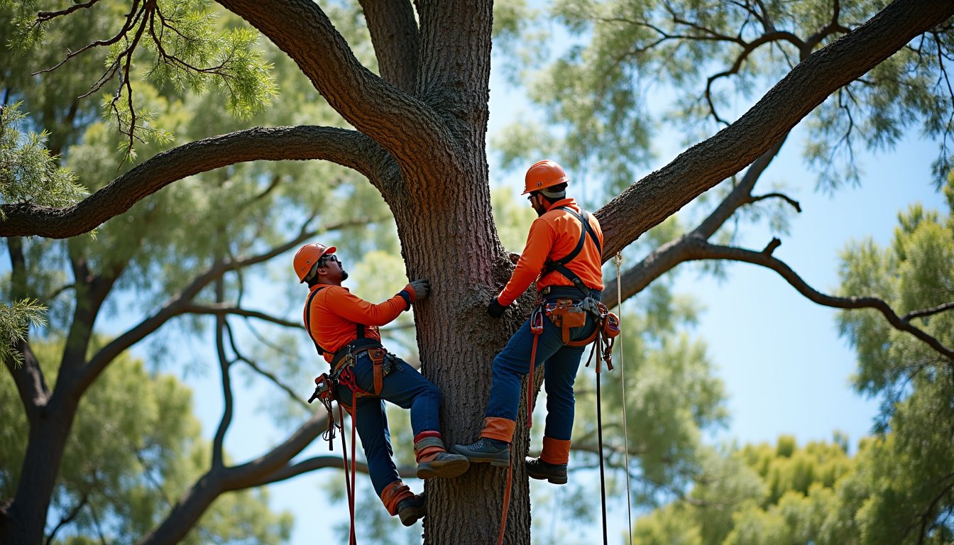 deux-elagueurs-sur-arbre deux-elagueurs-sur-arbre